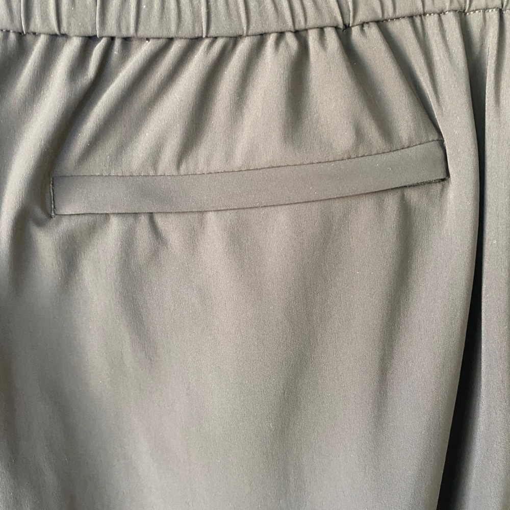 Athleta Brooklyn Wide Leg Pants Brown Pleated Performance Trousers Womens 8 - Picture 9 of 16
